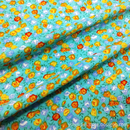 Factory Ready Goods Small Floral Cute Designs Cotton Printed Twill Fabric